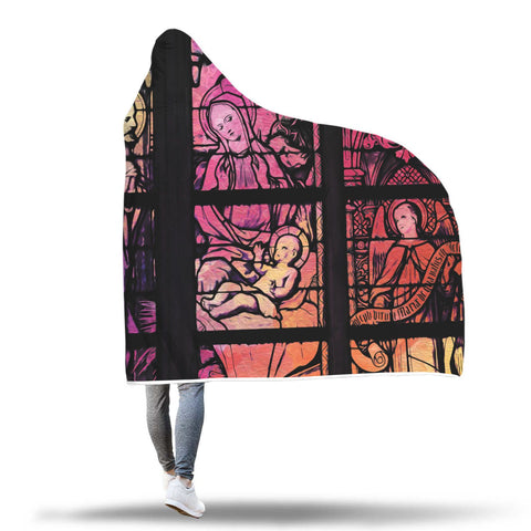 Image of "Nativity" Christian Hooded Blanket