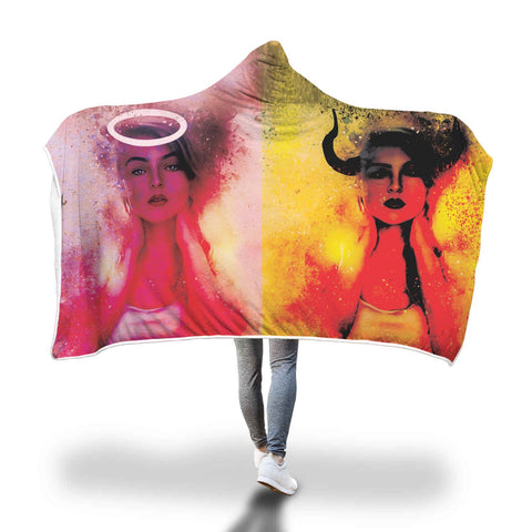 Image of "Archangel" Christian Hooded Blanket