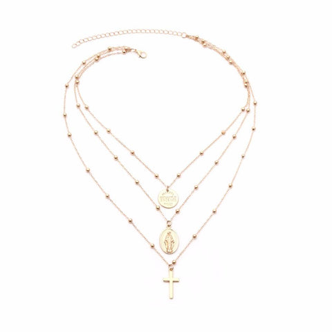 Image of Holy Trinity Layered Necklace