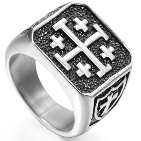 Image of Jerusalem Cross Ring